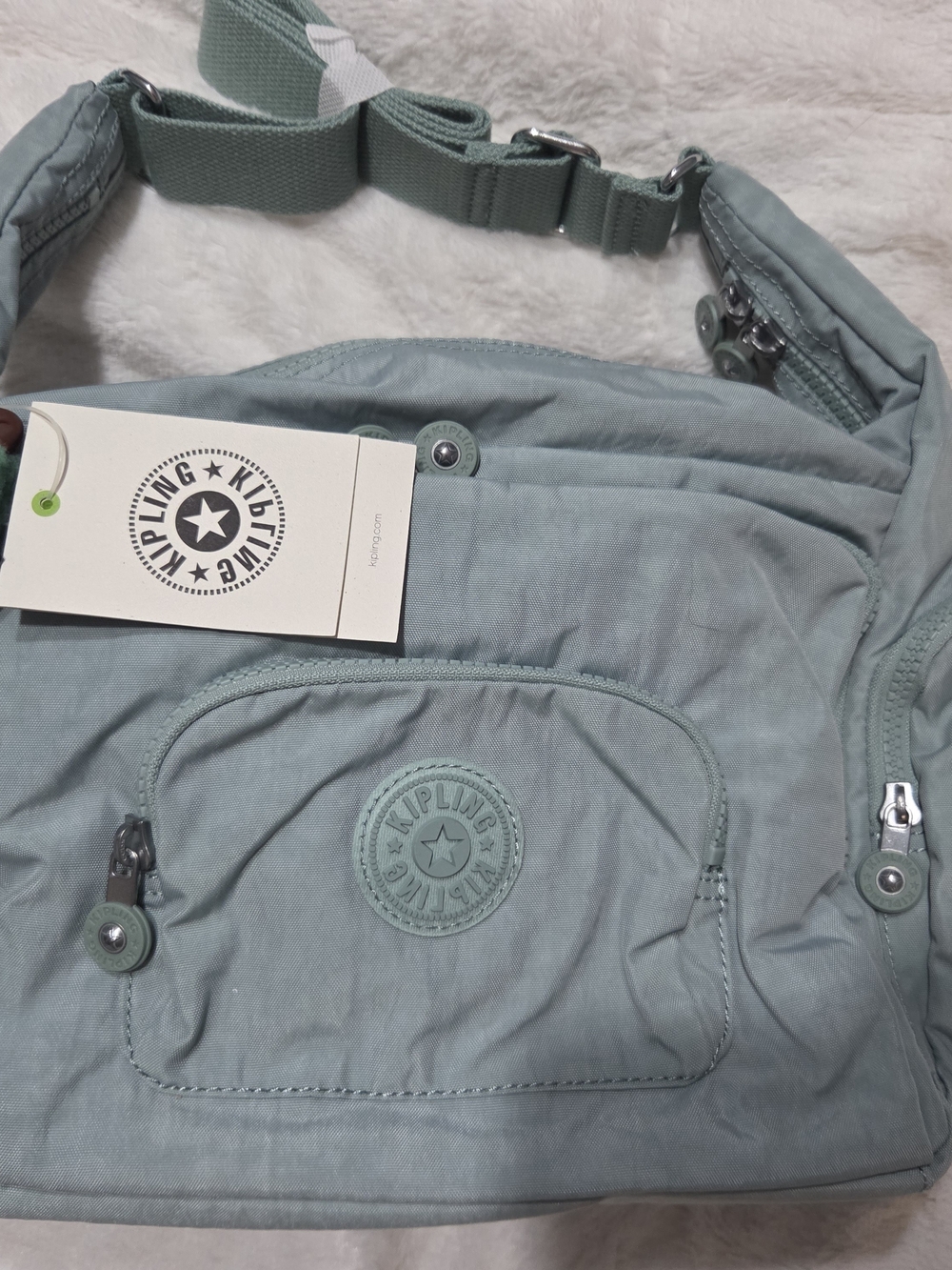 Kipling Erica Fern Green Women's Crossbody Bag